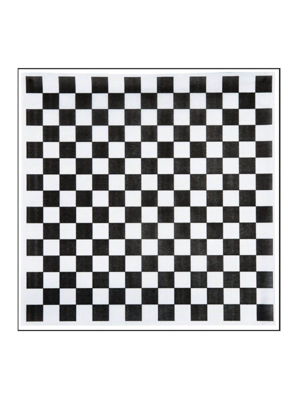 Black & white checkered deli paper wrappers - Picture 7 of 8
